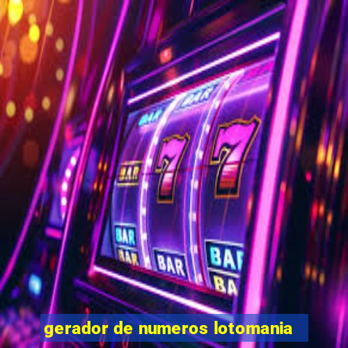 gerador de numeros lotomania